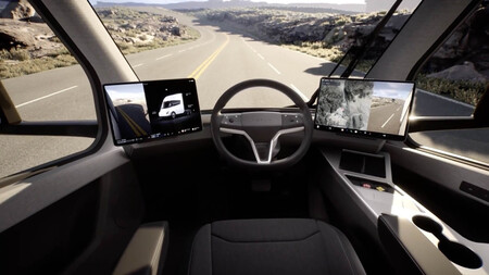 Tesla Semi interior