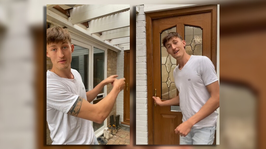 Este joven se niega a pagar un alquiler y transforma el garaje de sus padres en una completa casa con sus propias manos 