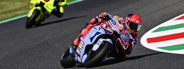 Por qué la Ducati de Marc Márquez echaba humo de su rueda trasera en Mugello en MotoGP 