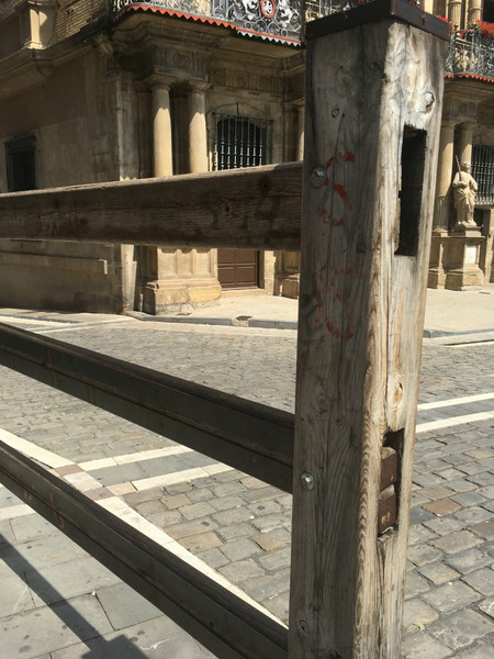 Barrera San Fermin