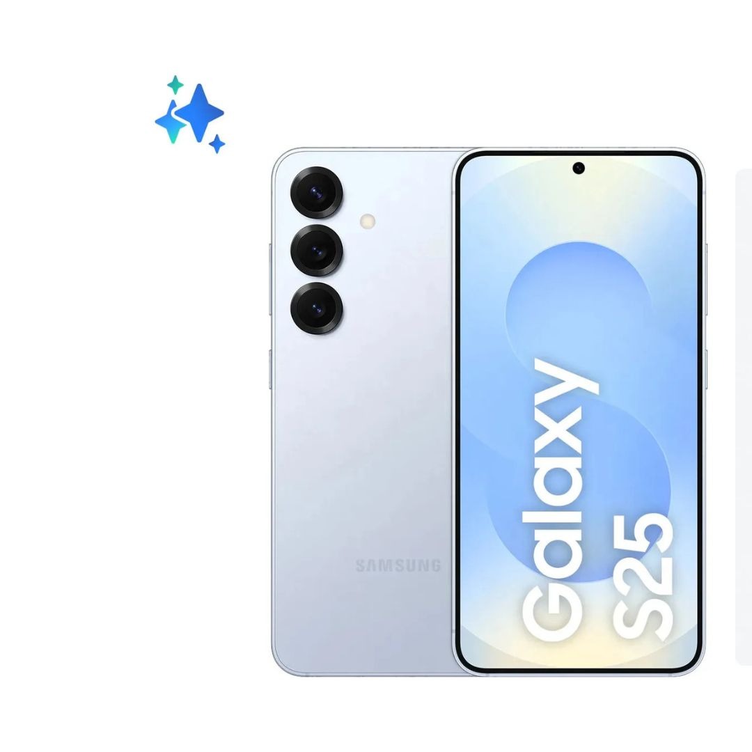 Samsung Galaxy S25 5G, 256GB, 12GB, Câmera Tripla - Azul claro
