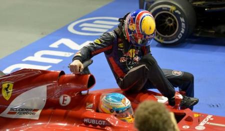 El video que demuestra las imprudencias de Mark Webber y de Fernando Alonso.
