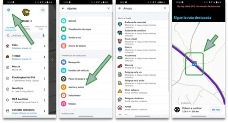 Wazeレーダー通知