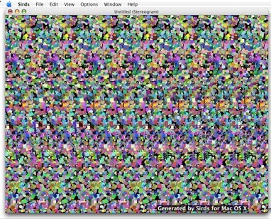 Sirds, crea estereogramas con tu Mac