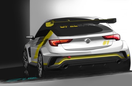 Opel nos tienta con teasers del Opel Astra TCR