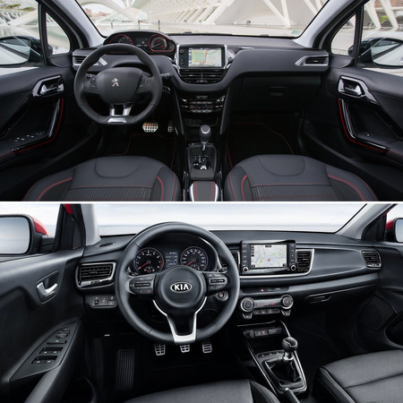 Peugeot 2008 y KIA Rio