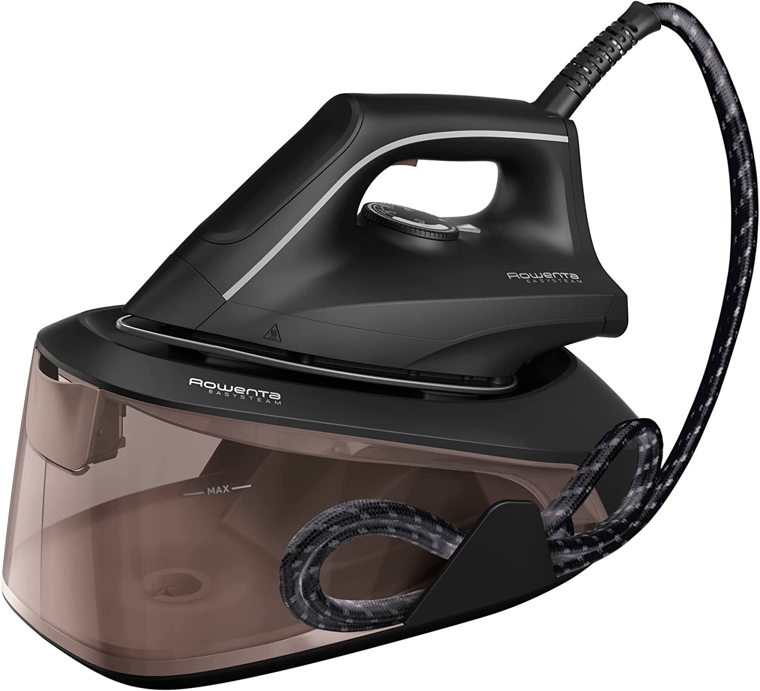 Rowenta Easy Steam VR5120 - Centro planchado alta presión 5,4 bares, golpe de vapor de 210 g/min, vapor continuo de 110 g/min