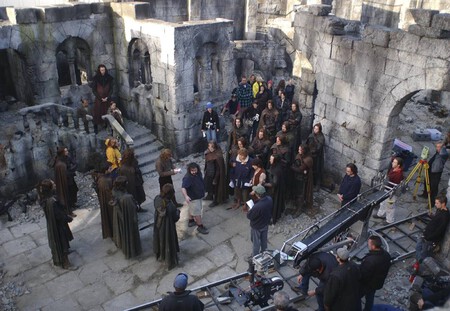 Imagen del rodaje de la película