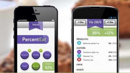 Percenteat: nueva aplicación para controlar tu dieta desde el móvil