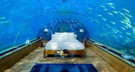 Una suite submarina para pasar una noche "única"