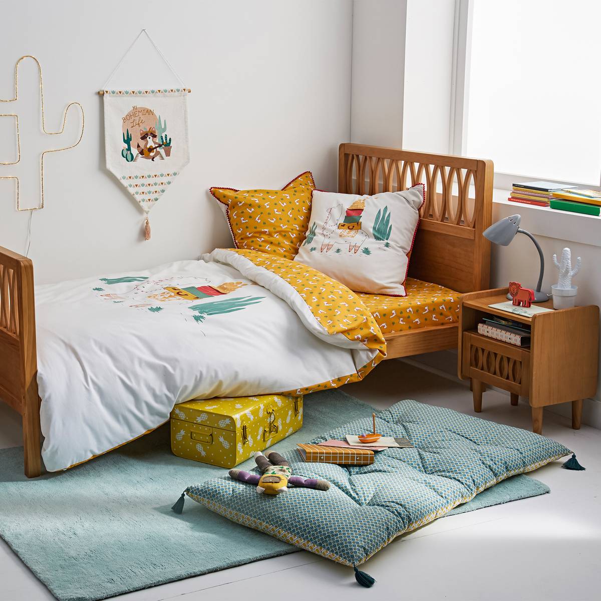 Cama vintage y somier