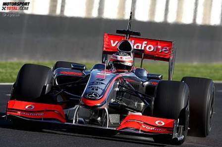 McLaren mejora sus tiempos en Jerez