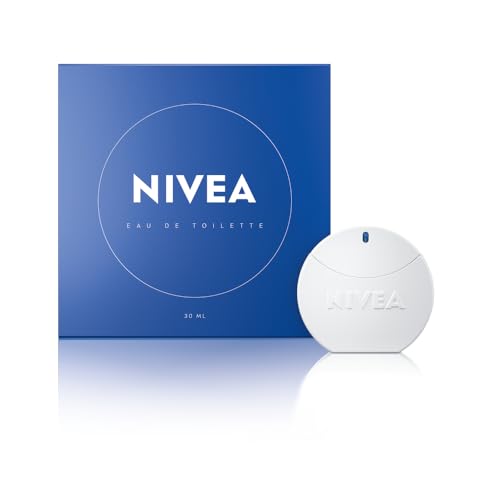 NIVEA Eau de Toilette, Agua de Tocador para Mujeres, Colonia NIVEA, con el Perfume de la crema NIVEA, en Frasco y Lata de Regalo, 1 x 30 ml