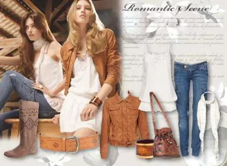 Stradivarius Primavera-Verano 2010: look romántico