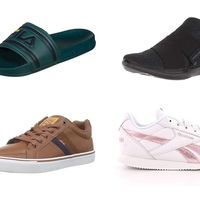 Chollos en tallas sueltas de chanclas y zapatillas Fila, Reebok, Under Armour y Levi's en Amazon
