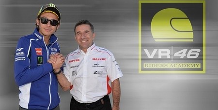Valentino Rossi y Jorge Martínez 'Aspar' de la mano con VR46 Racing Academy