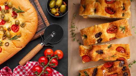 Focacia Con Tomate