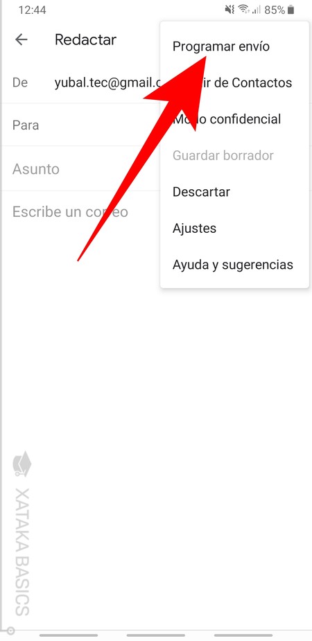 Redacta y envía correos electrónicos - Ayuda de Gmail