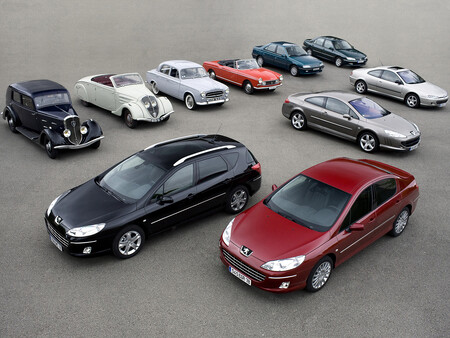 Gama Peugeot histórica