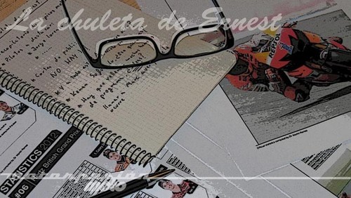 MotoGP Australia 2014: la chuleta de Ernest