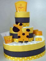 Tarta de pañales ecológica 