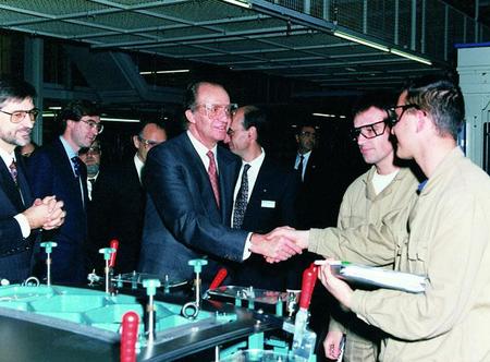 Rey Don Juan Carlos I en Martorell