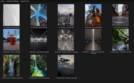 Google Pixel で撮影した写真を背景にします。 XDA 開発者からの画像