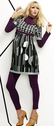 Sigue las tendencias de la moda aun embarazada