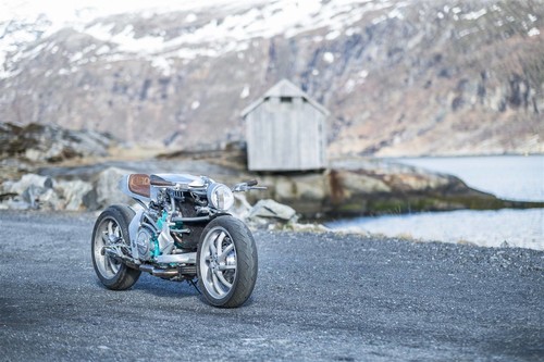 Yamaha GTS1000 por Roel Schaffers, una preparación que rompe las fronteras del espacio