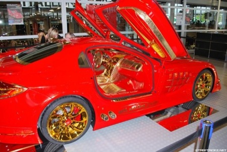 Mercedes SLR McLaren 999 Red Gold Dream