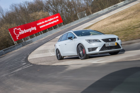 SEAT León ST CUPRA, el familiar más rápido en Nürburgring Nordschleife con el maletero lleno