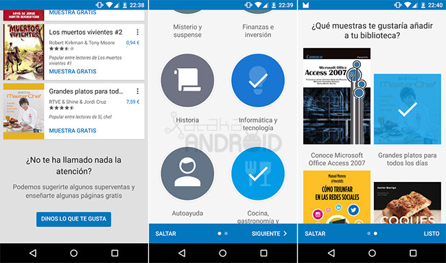 Con el nuevo Google Play Books ahora podrás decir que te gusta para ...