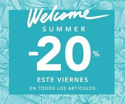 Oysho tiene un 20 % de descuento este viernes 20 de junio 