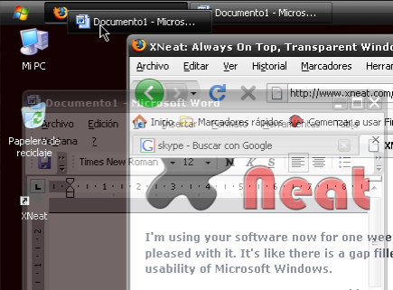 Organiza tus ventanas en Windows con XNeat