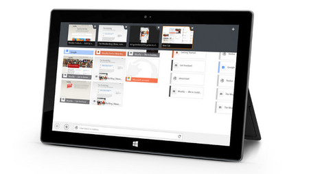 La versión Modern UI de Firefox desembarca al fin en Windows 8 en versión beta
