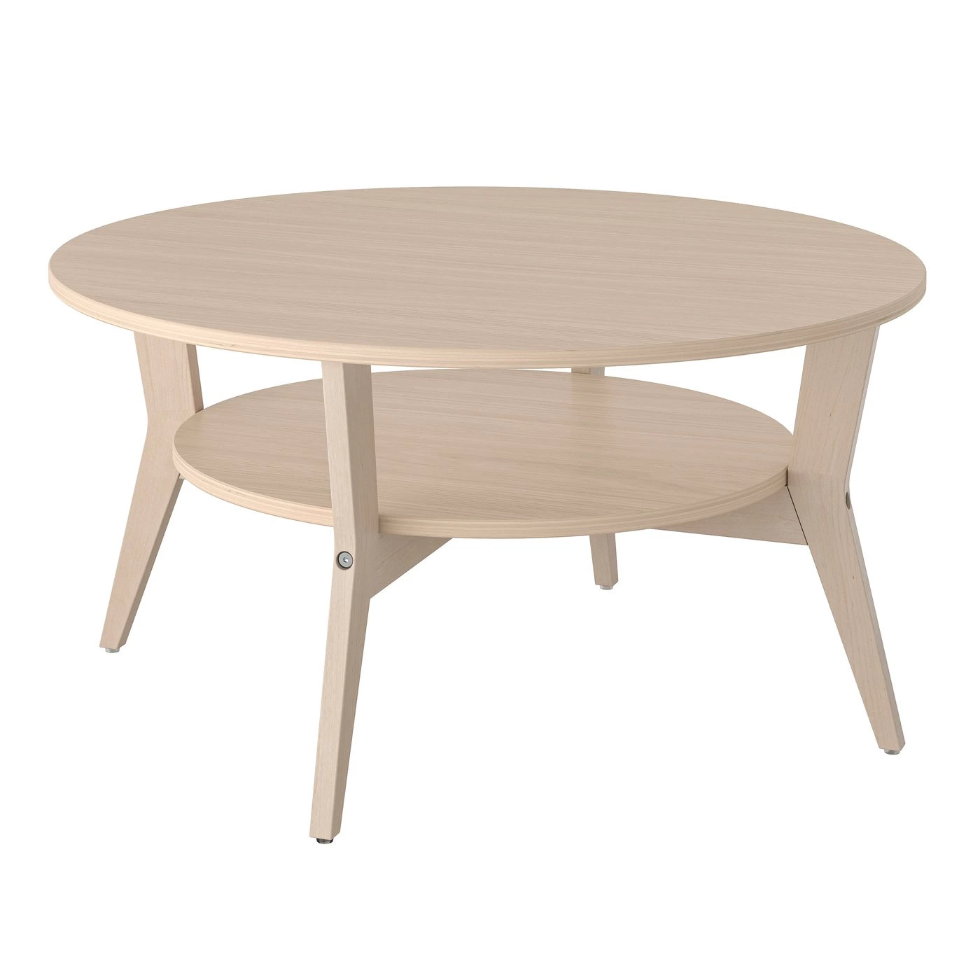 JAKOBSFORS Mesa de centro, chapa roble, 80 cm