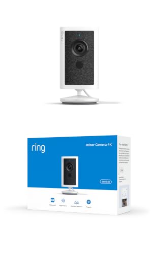 Ring Cámara interior 4K (Indoor Camera 4K, última generación)