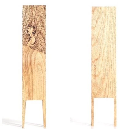 La adivinanza decorativa del viernes: madera con patas