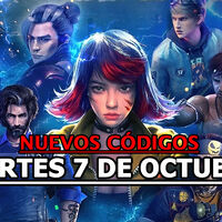 Códigos Free Fire Max para Martes 7 de octubre con recompensas gratuitas 