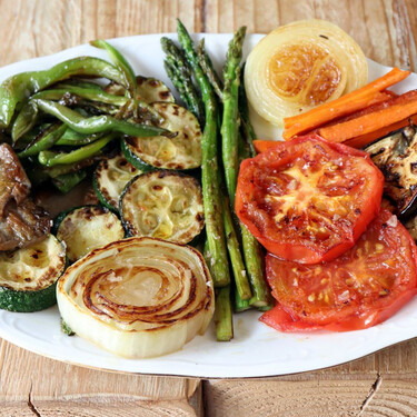 La receta definitiva de verduras a la plancha, con todos los trucos para que salga perfecta