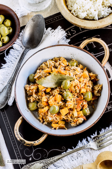 Atún a la mexicana. Receta fácil y saludable
