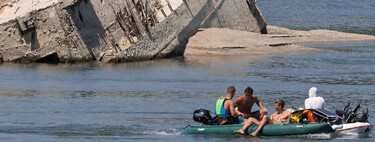 Os arqueólogos não conseguem acreditar no que a seca do Danúbio revelou: barcos nazistas, bombas, uma moto e até um mamute 