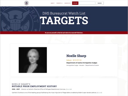 Lista Negra Empleados Eeuu 2