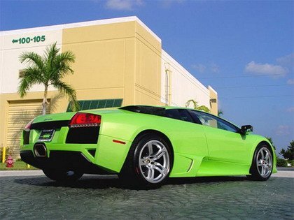 Lamborghini Murcielago LP640 verde