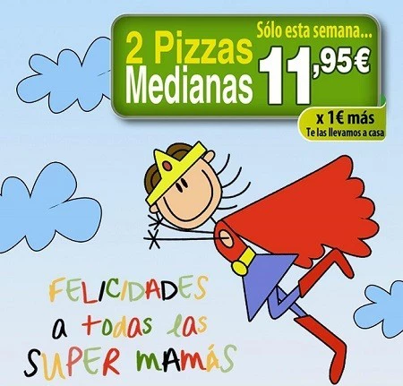 En Pizza Móvil celebran el Día de la Madre con promoción especial ¡toda la semana!