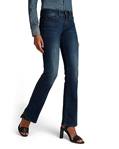 G-STAR Jeans Midge Bootcut para Mujer, Azul (dk Aged D01896-6553-89), 30W / 32L