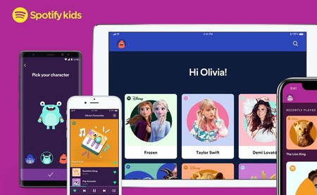 Spotify amplía su familia de aplicaciones con Spotify Kids, con contenido seleccionado para niños