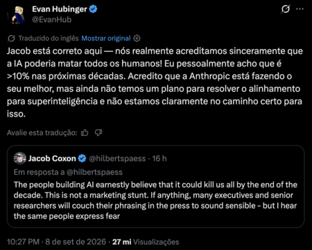 Resposta de Evan Hubinger à postagem de Cox