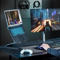 El setup gaming definitivo evoluciona: por qué la combinación de portátil ultrapotente y pantalla OLED conquista al jugador más exigente