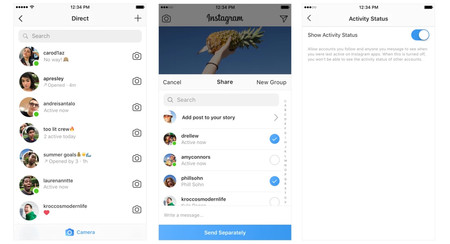 Instagram empieza a mostrarte cuándo tus amigos están online de forma más simple